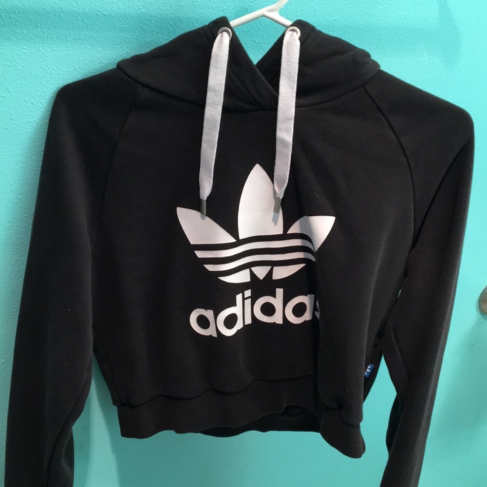 Adidas cropped sweatshirt
